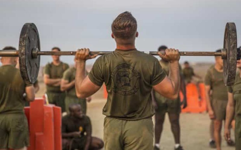 تمرین به روش نظامی